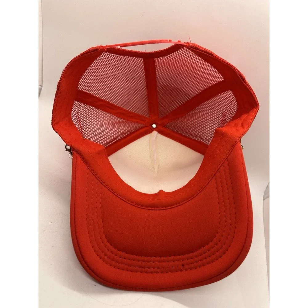 Soccer Mom‎ Trucker Hat Red White Custom Bling Stars Foam Finger Snapback